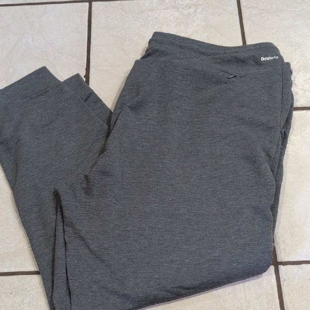 Athletic Works Dark Gray Men's Joggers